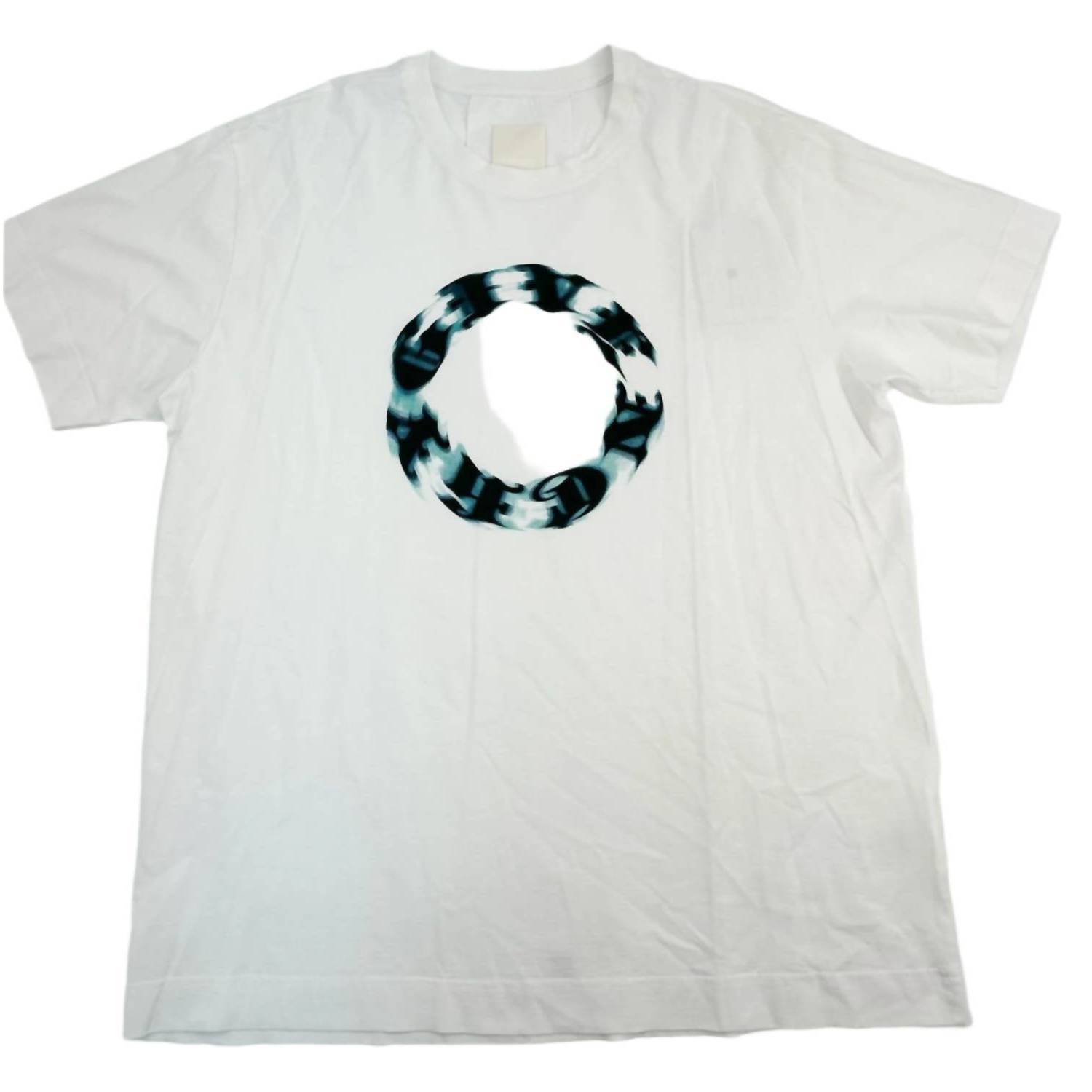 New Givenchy Men's Oversized Short Sleeve T-Shirt In White